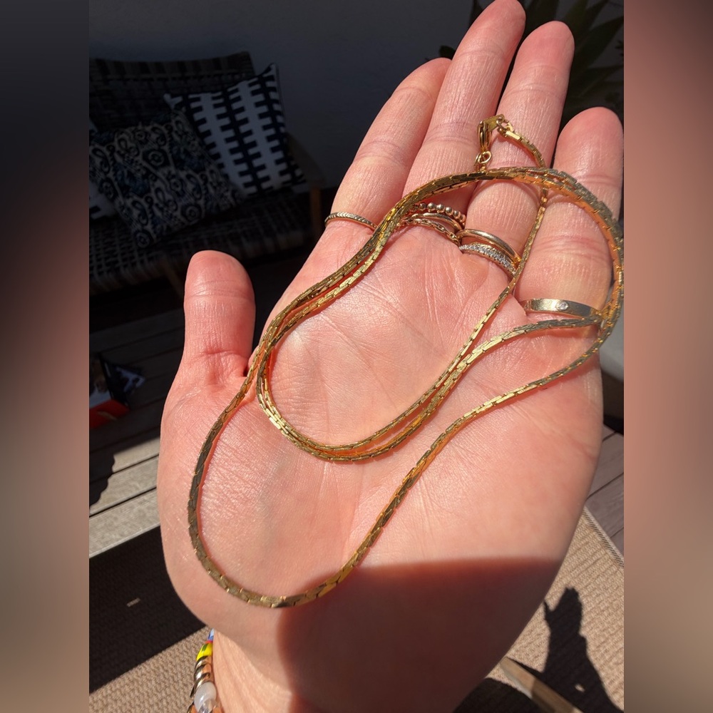 Vintage gold chain